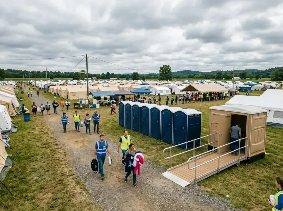 disaster-relief-camp-restrooms-010 — frequently asked questions, Dumpster & Portable Bathrooms Rental in Ferdinand, IN